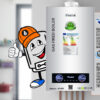 2-х контурный настенный конденсационный газовый котел BUYUK Antares-PFD 45kW