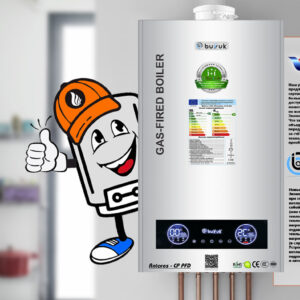 2-х контурный настенный конденсационный газовый котел BUYUK Antares-PA 24kW