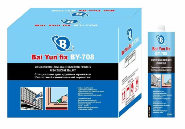 Универсальный силикон Bai Yun fix BY-708 350g/300ml.