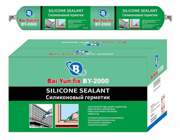 Универсальный силикон Bai Yun fix BY-2000 750g/500ml.