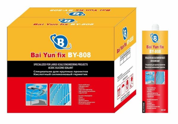 Универсальный силикон Bai Yun fix BY-808 350g/300ml.